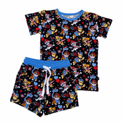 Red, Woof & Blue: Pocket Short & Tee
