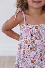 Snacks (pink) - Twirl Dress