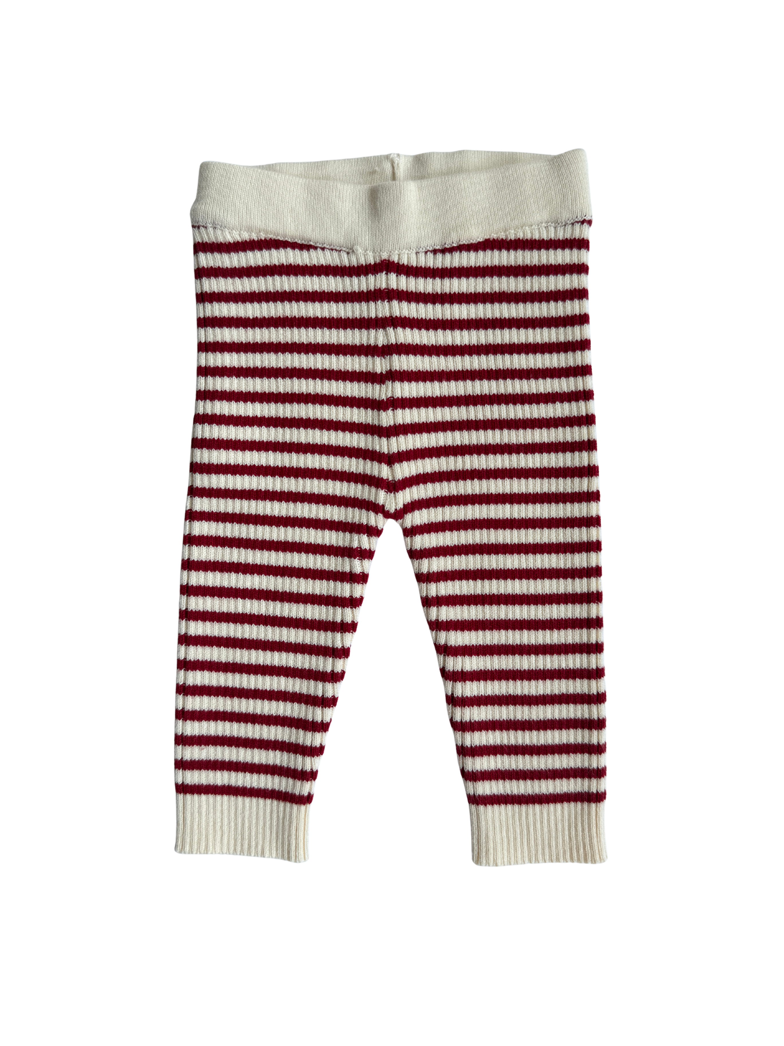 Candy Cane Striped Leggings