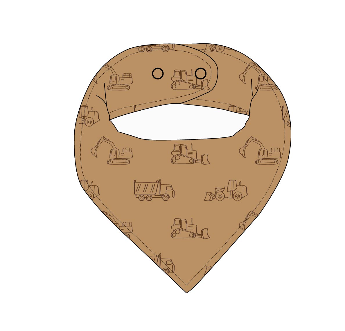 Construction (ribbed) - Bib