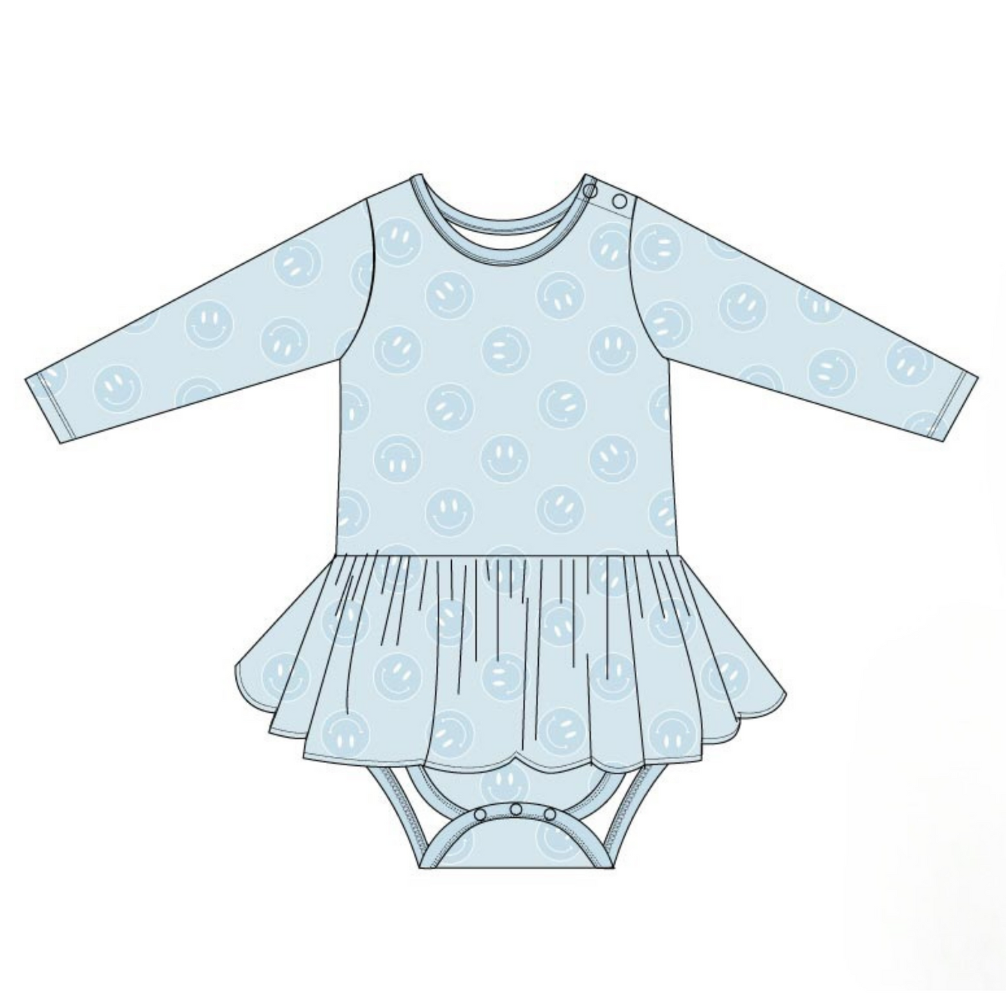 Ice Ice Baby - Bodysuit Dress