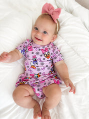 Daisy: Bodysuit Twirl Dress