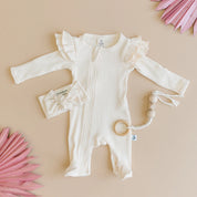 Organic Zip Footie Sets