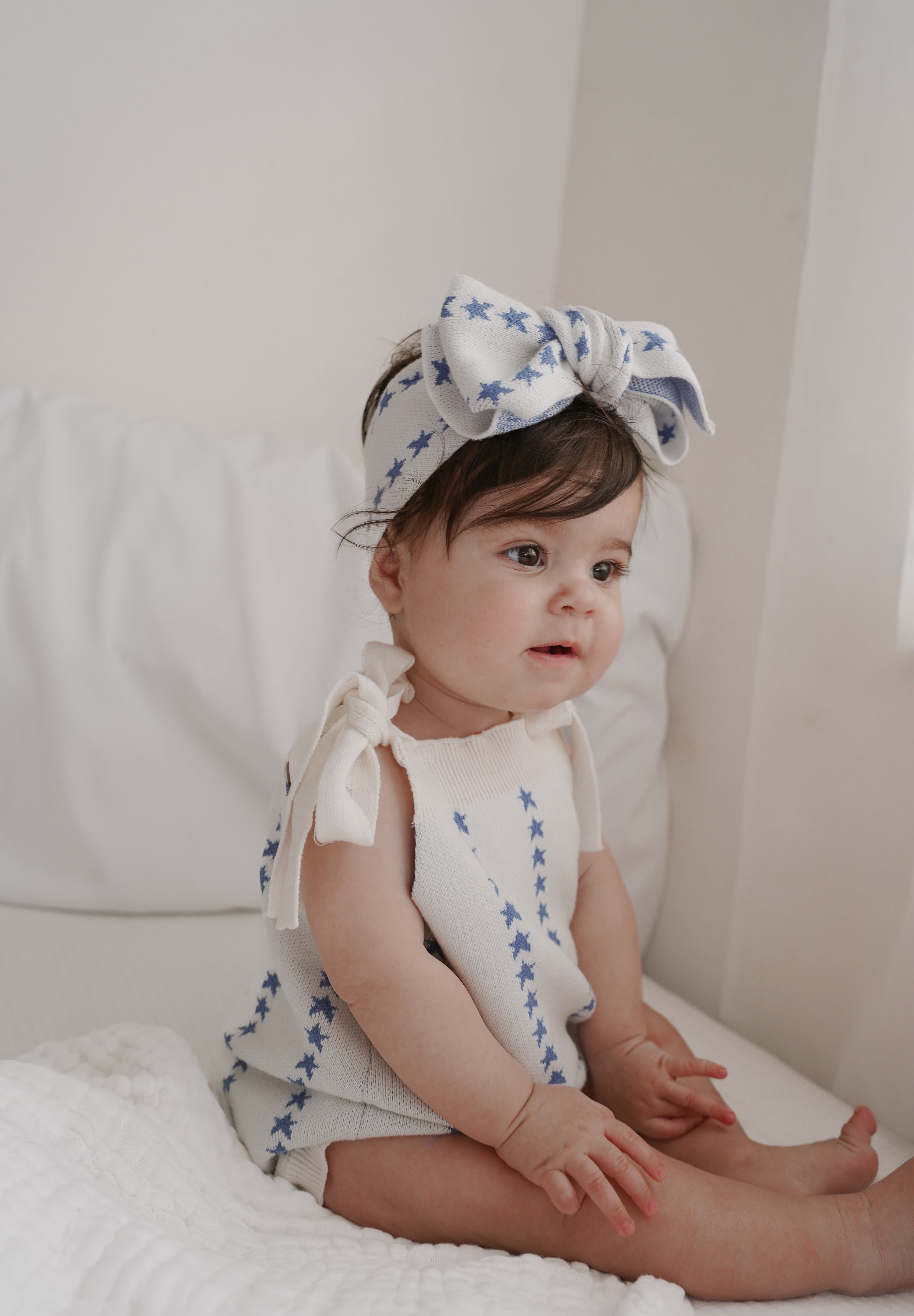 Bright Stars Romper + Bow