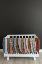Harvest Floral Muslin Swaddle Blanket