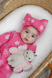 Wildflower Dreams Jumpsuit - Peony Pink