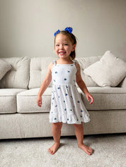 So Berry Sweet (ribbed) - Twirl Dress