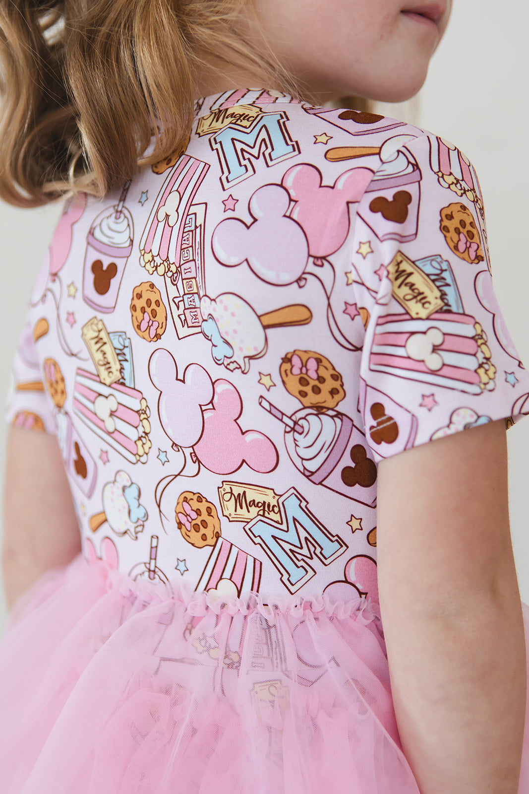 Snacks (pink) - Tutu Dress