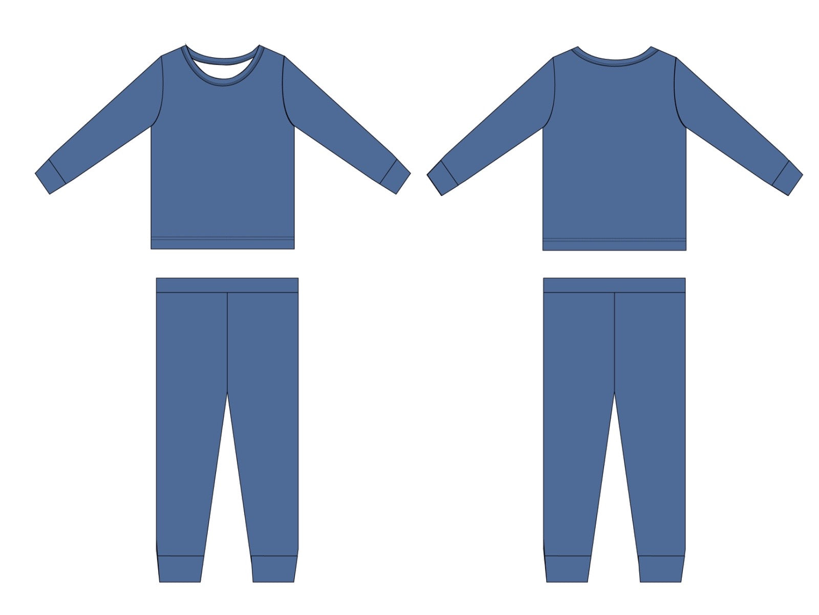 Air Force Blue: 2 Piece Set