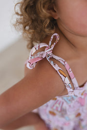 Snacks (pink) - Twirl Dress