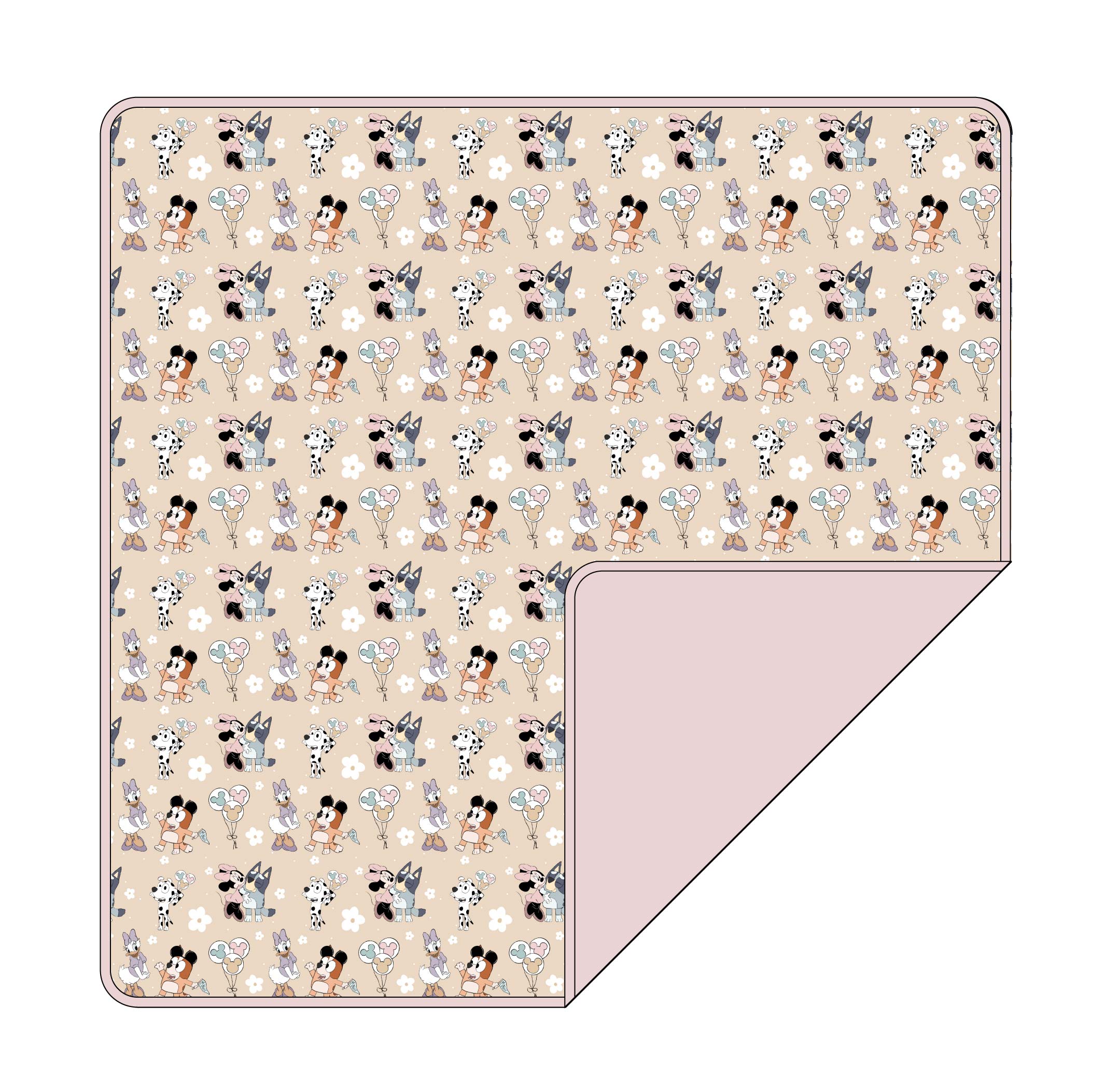 Bloomy Besties: Blanket
