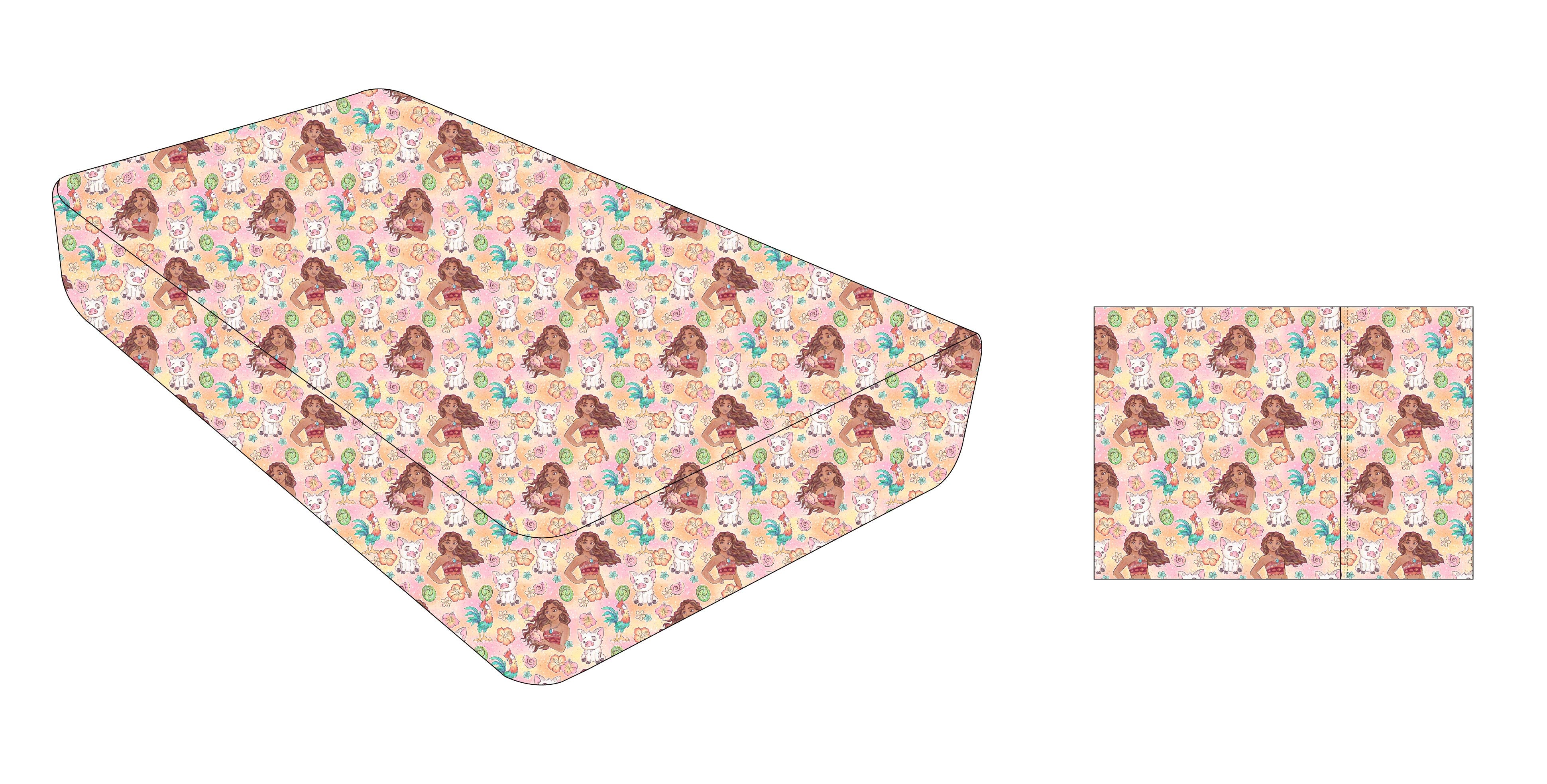 (PINK) Beyond the Reef - Twin Sheet Set