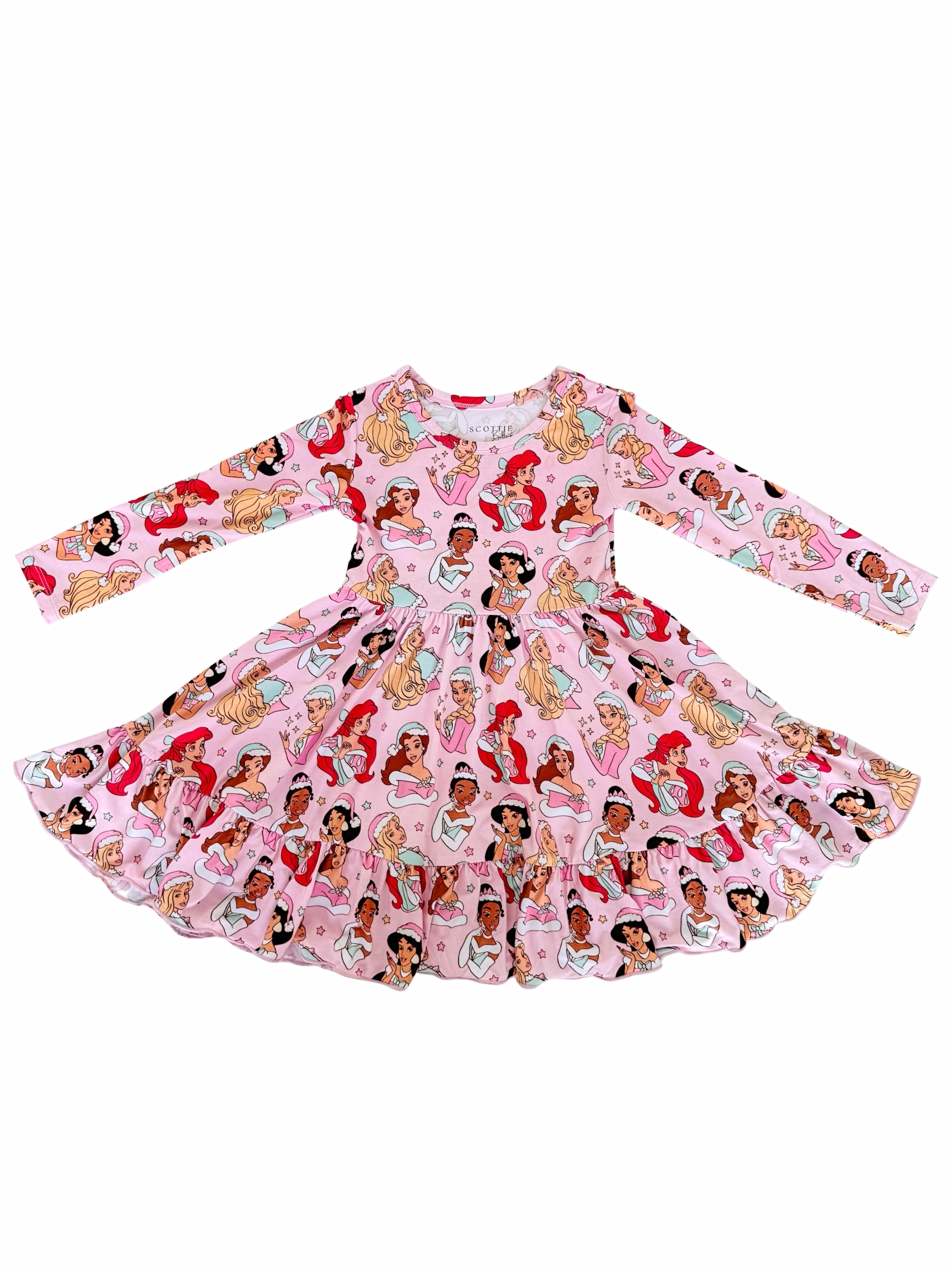 Royal Christmas - Ruffle Dress