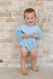 Portorosso Sky - Cloud Terry Bubble Romper