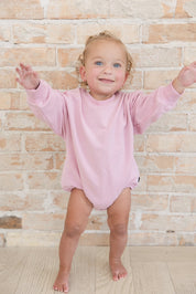Ballet Pink - Cloud Terry Bubble Sweatshirt