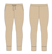 Cinnamon Cider Grid - Women's Jogger