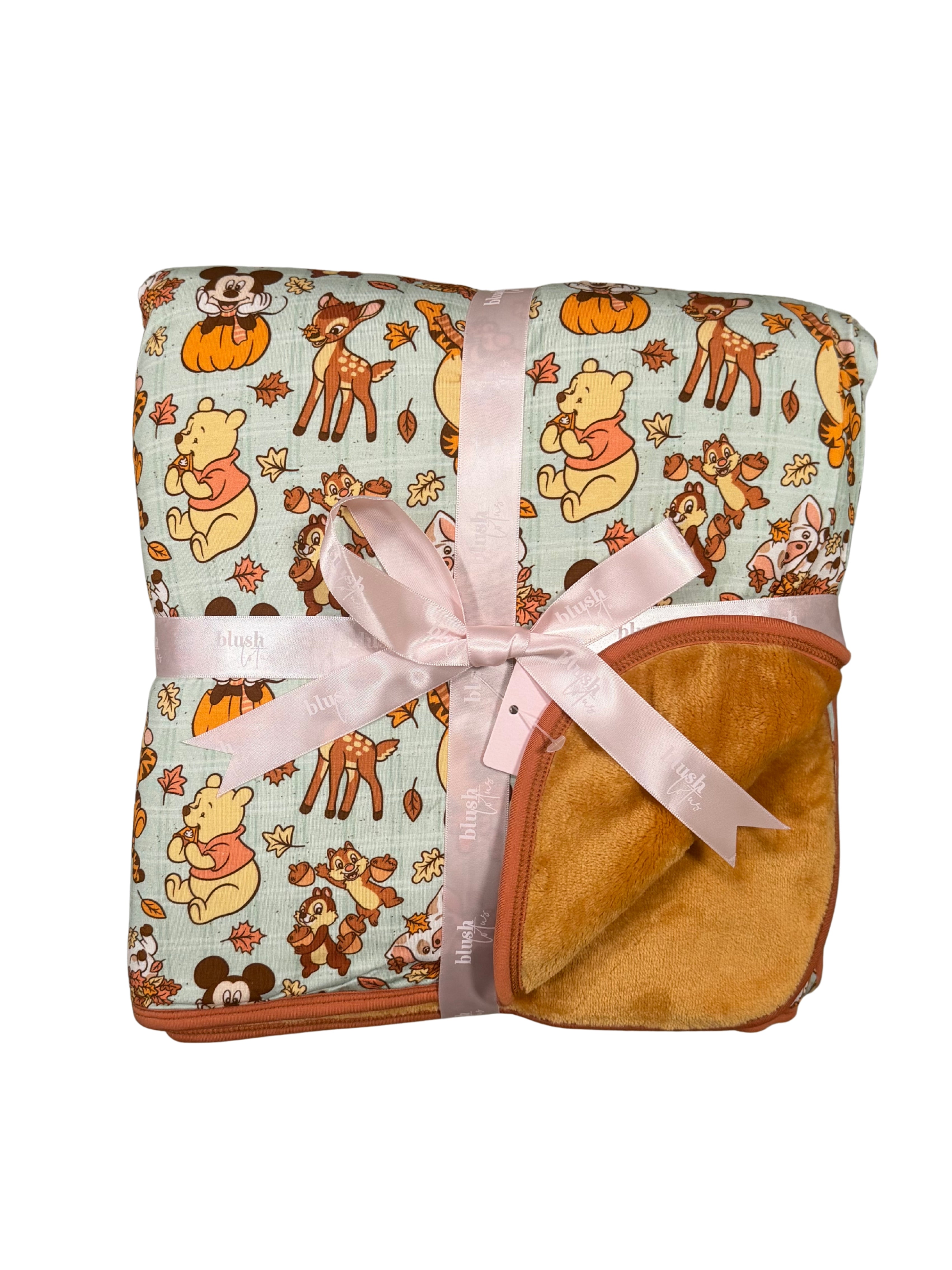 Autumn Adventures - Plush Blanket