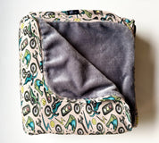 Moto Mayhem: Velvet Plush Blanket