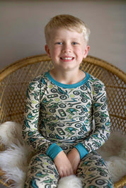 Moto Mayhem: 2 Piece Pajamas