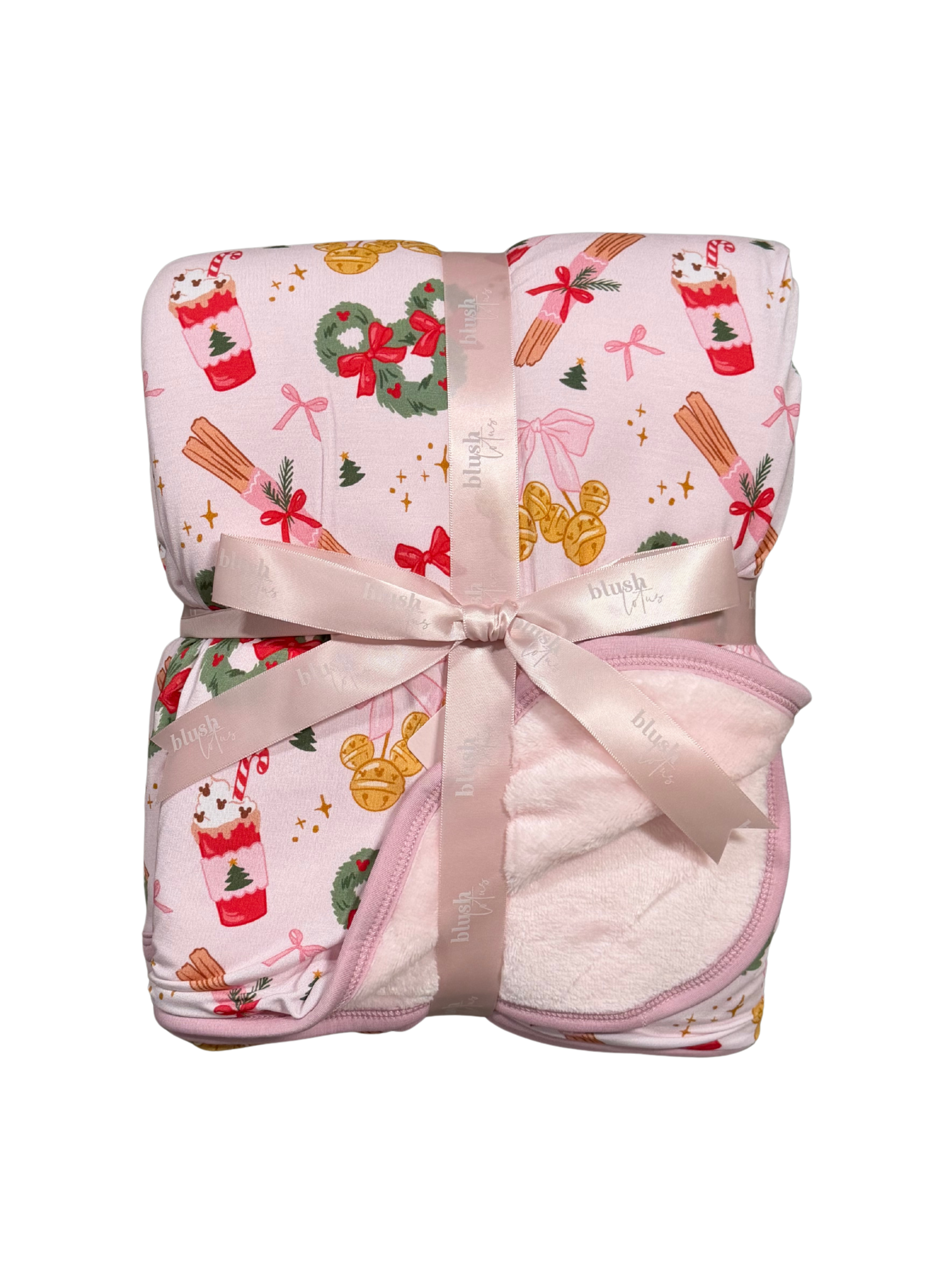 Merry on Main Street  - Plush Blanket