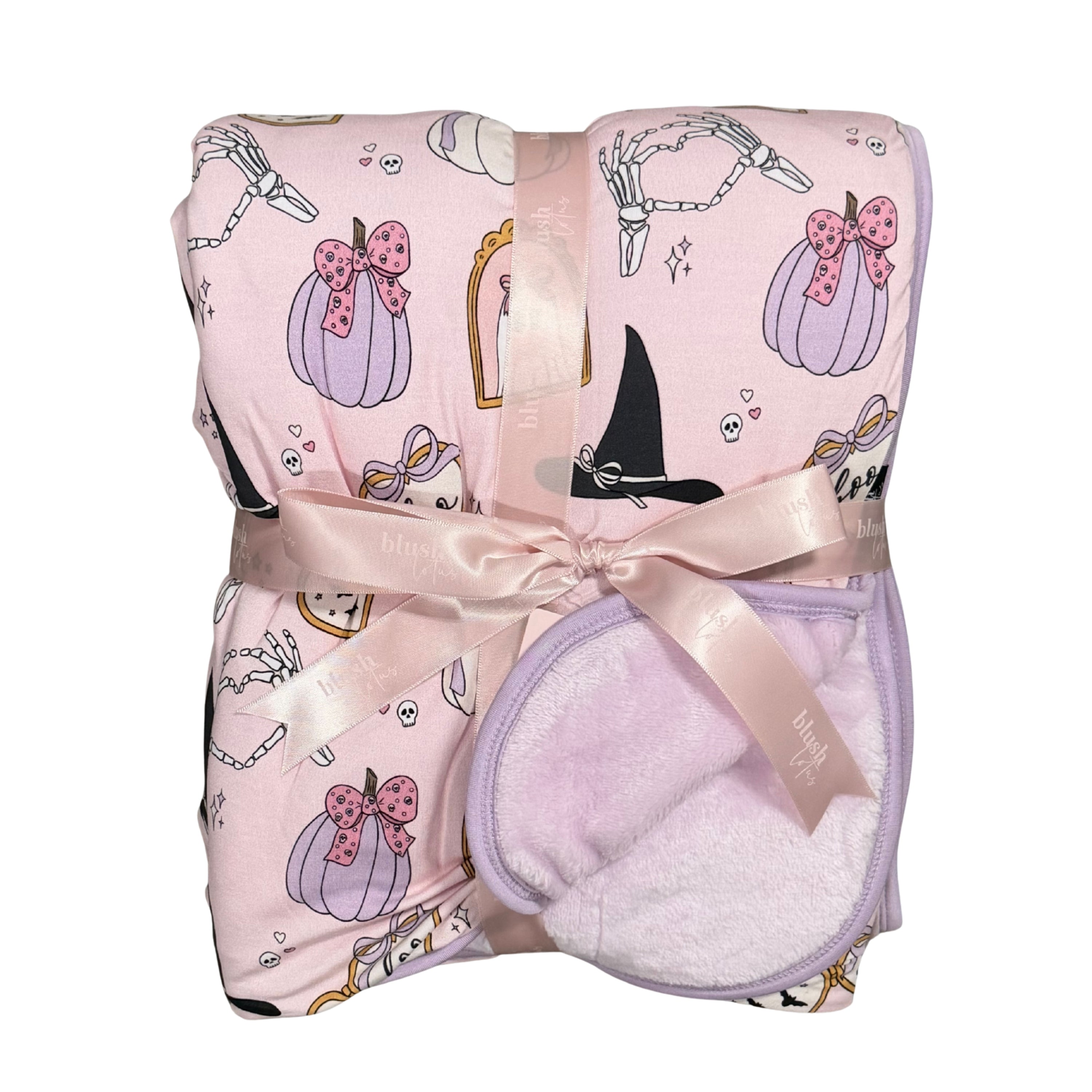 Bows & Boos - Plush Blanket