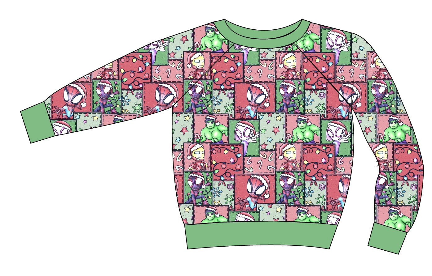 Saving Christmas - Define Terry Sweatshirt