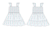 Lila - Smocked Dress