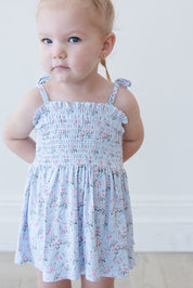 Eloise - Smocked Diaper Dress Set