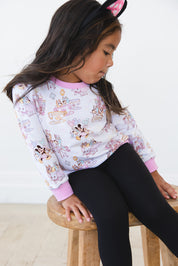 Pastel Park (Cotton Candy) - Define Terry Sweatshirt