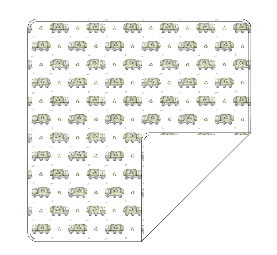 Trash Trucks - Lightweight Blanket