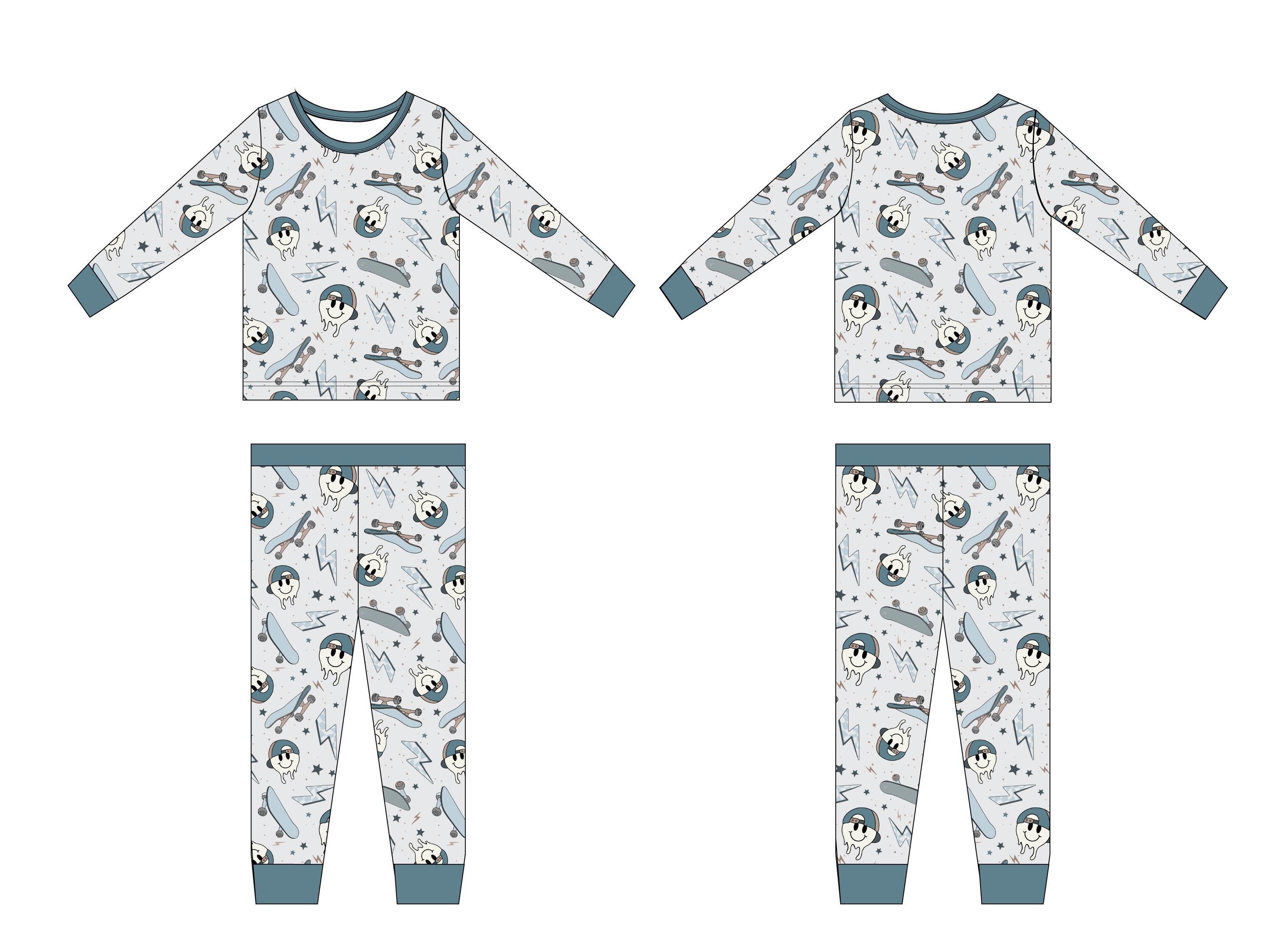 Skater Boy (blue) - Set