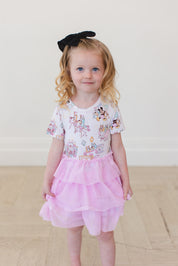Pastel Park (Cotton Candy) - Tutu Bodysuit Dress