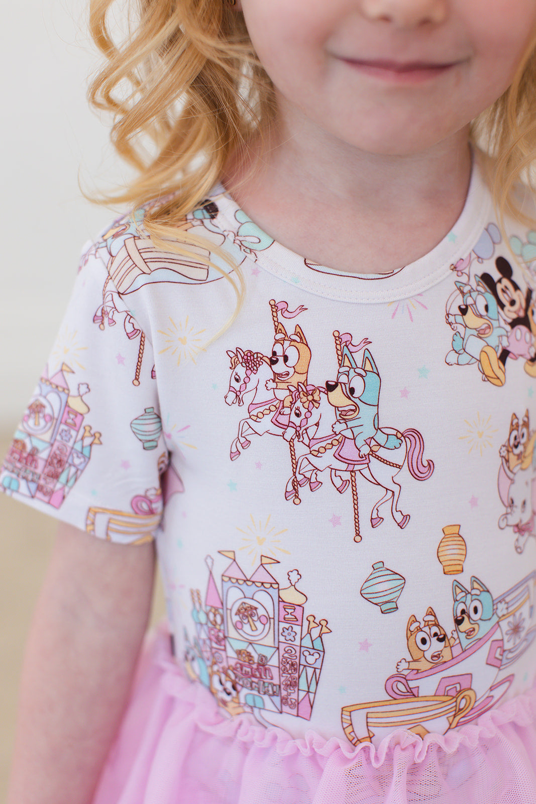 Pastel Park (Cotton Candy) - Tutu Bodysuit Dress