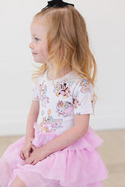 Pastel Park (Cotton Candy) - Tutu Bodysuit Dress