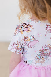 Pastel Park (Cotton Candy) - Tutu Bodysuit Dress