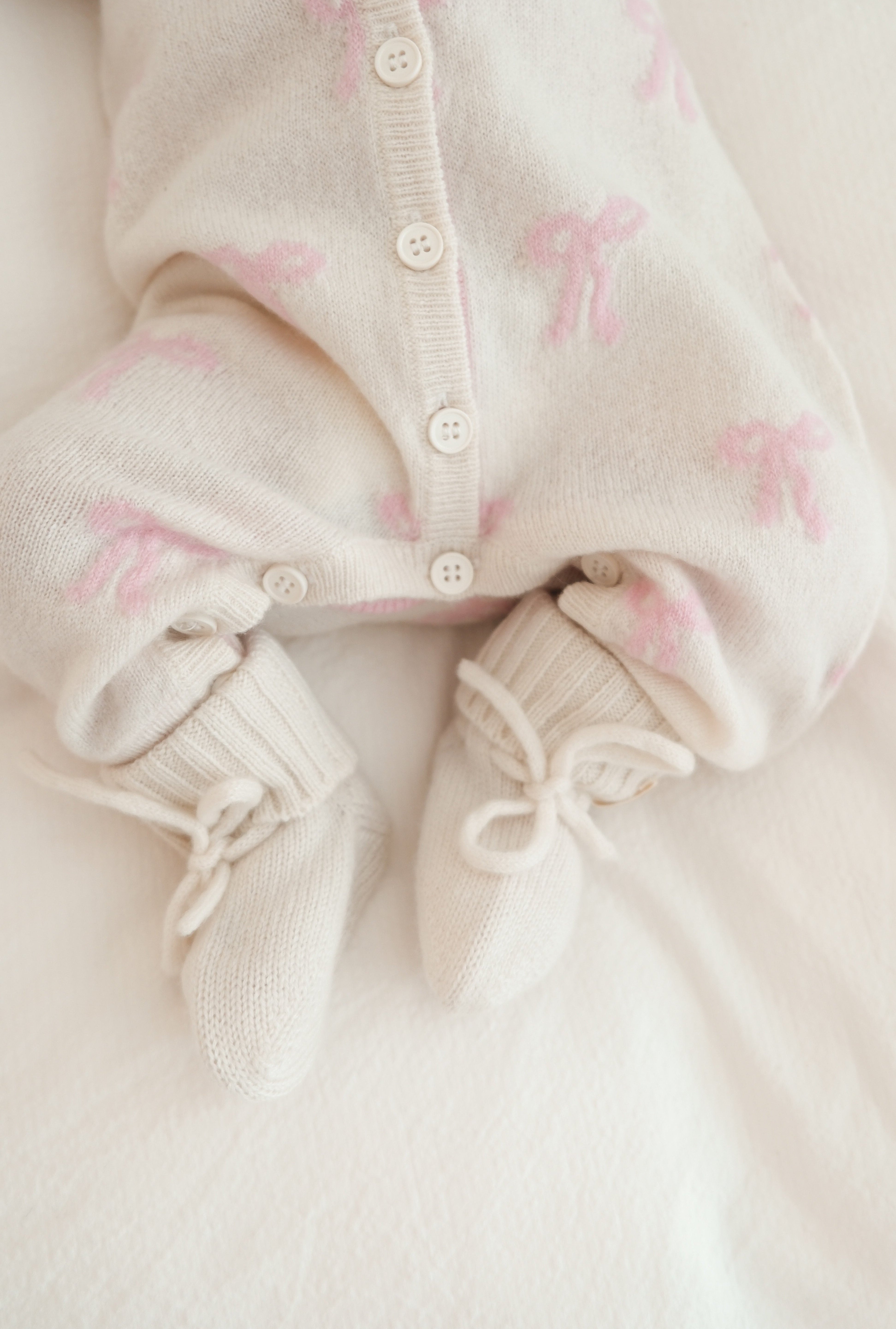 Luna + Luca Bow Cashmere Luxxe Set