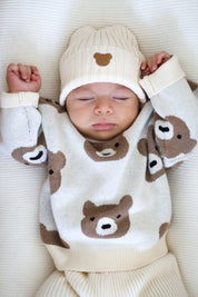 Little Bear Jacquard Sweater
