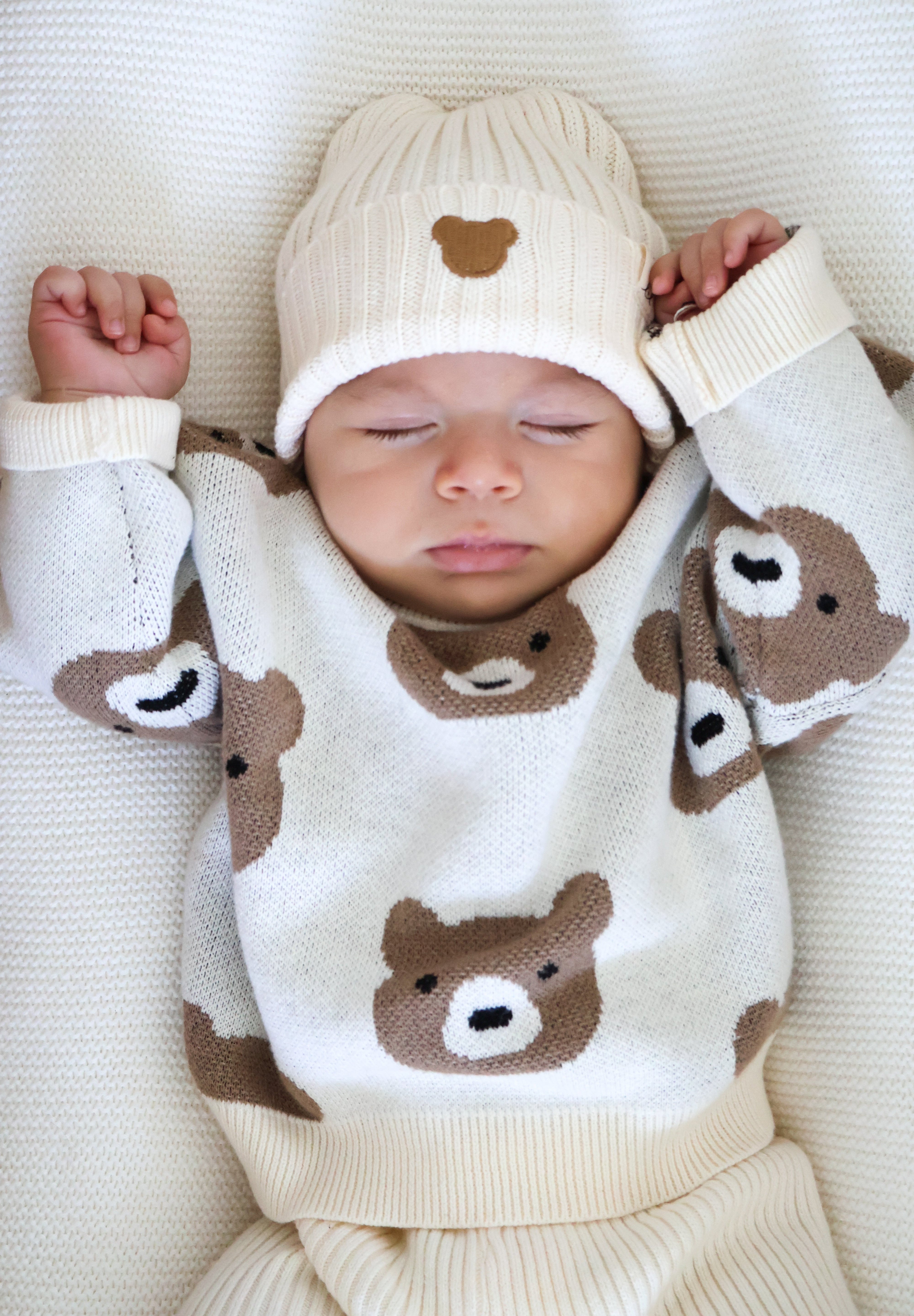 Little Bear Jacquard Sweater