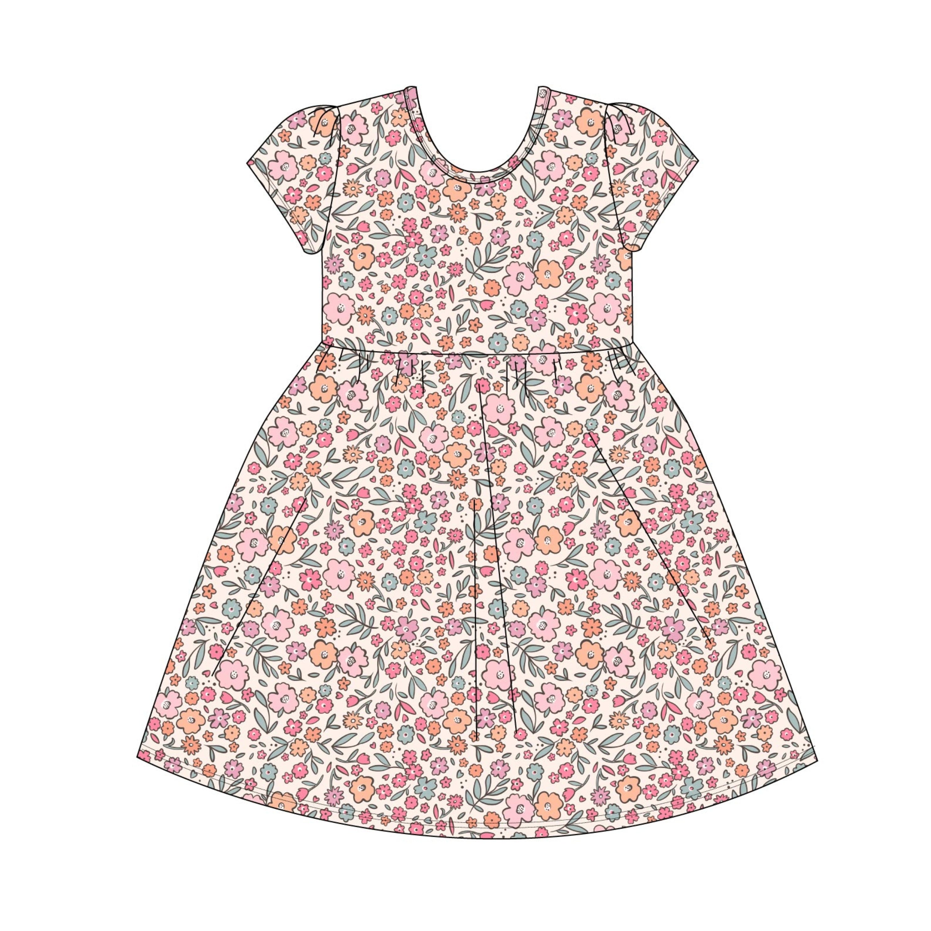 Blossom Bestie: Skater Dress