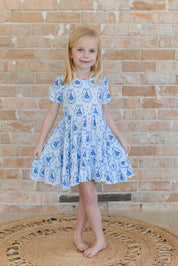 Ever After (ribbed) - Ruffle Dress