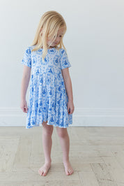 Ever After (ribbed) - Ruffle Dress