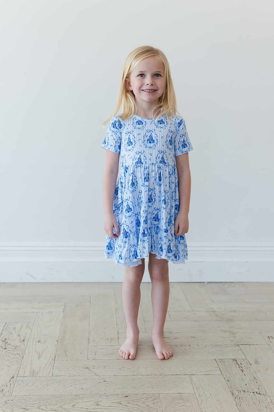 Ever After (ribbed) - Ruffle Dress