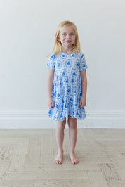 Ever After (ribbed) - Ruffle Dress