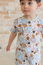 Snacks (GREEN) - Pocket Short Set