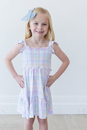 Pastel Prep - Smocked Dress