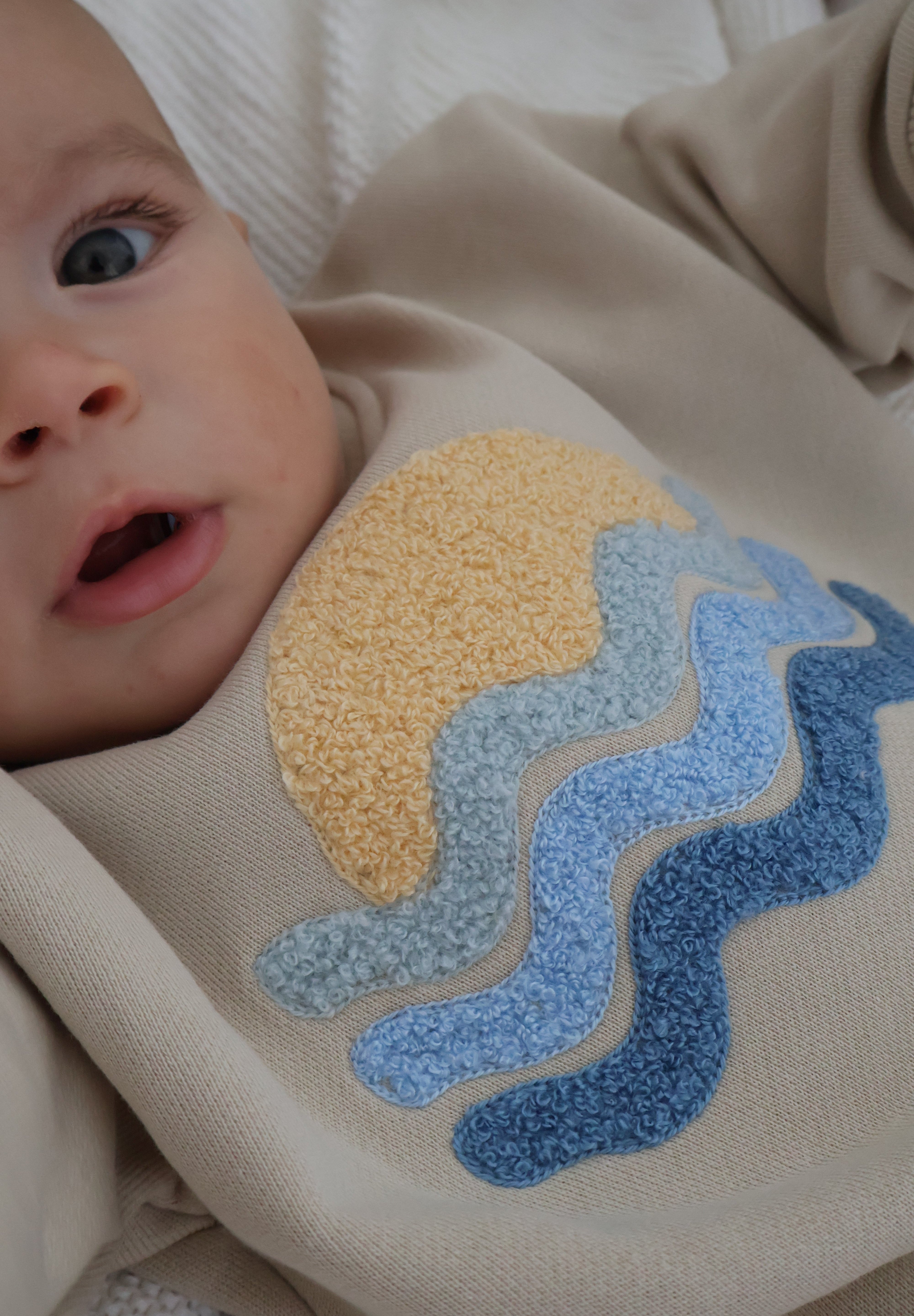 Sunset Bubble Romper