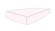Pink Stripes - Crib Sheet