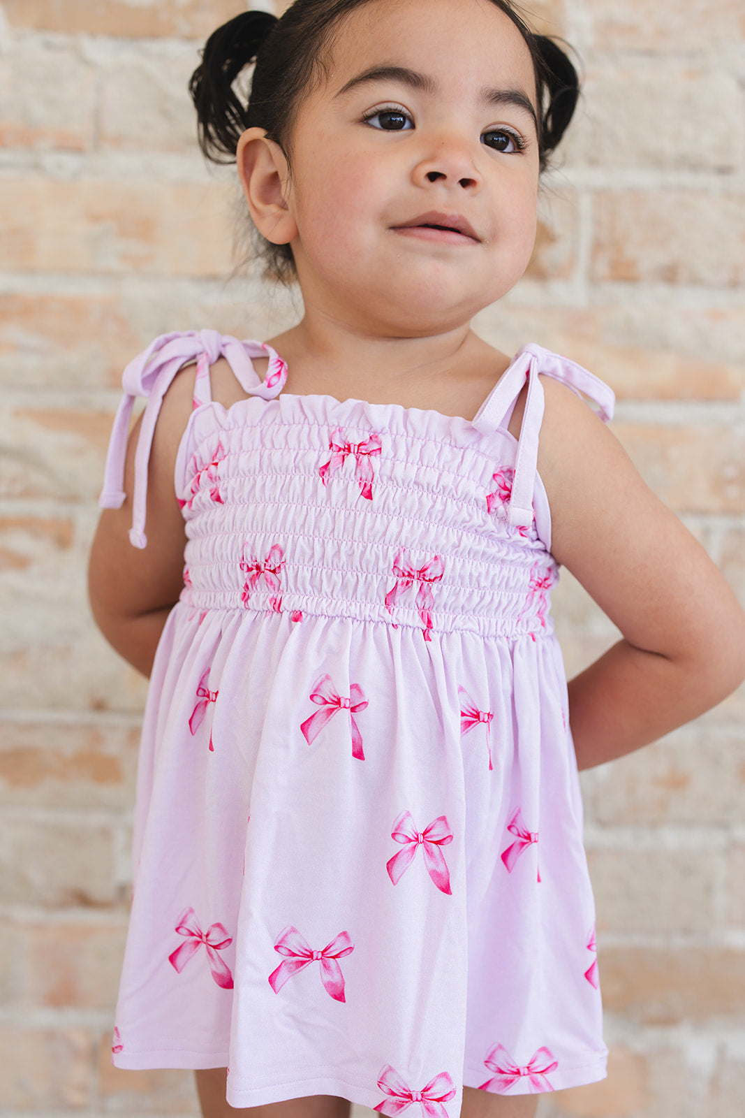 Bella - Smocked Diaper Dress Set