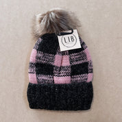 Pink Plaid - Women’s Beanie