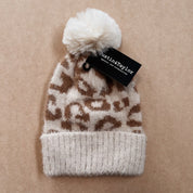 Ivory Leopard - Women’s beanie